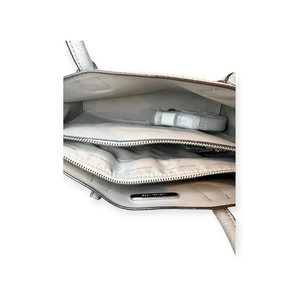 Michael Kors Large Gray Pebbled Leather Tote - Picture 6 of 17